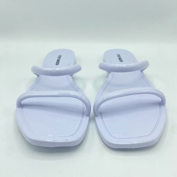 Steve Madden Pike Sandals Size 11 Pastel Purple Lavender Jelly Slide Y2K Kidcore - Picture 5 of 8